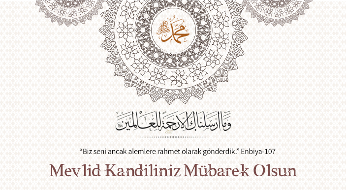 Mevlid Kandiliniz Mübarek Olsun