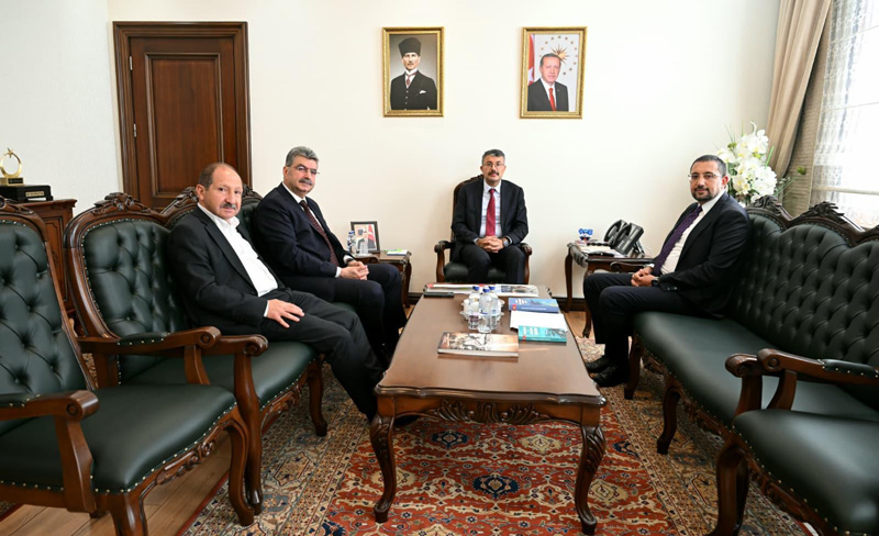 İçişleri Bakan Yardımcımız Sn. Ali Çelik'i ziyaret